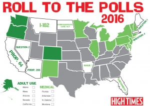ELECTION MAP Marijuana