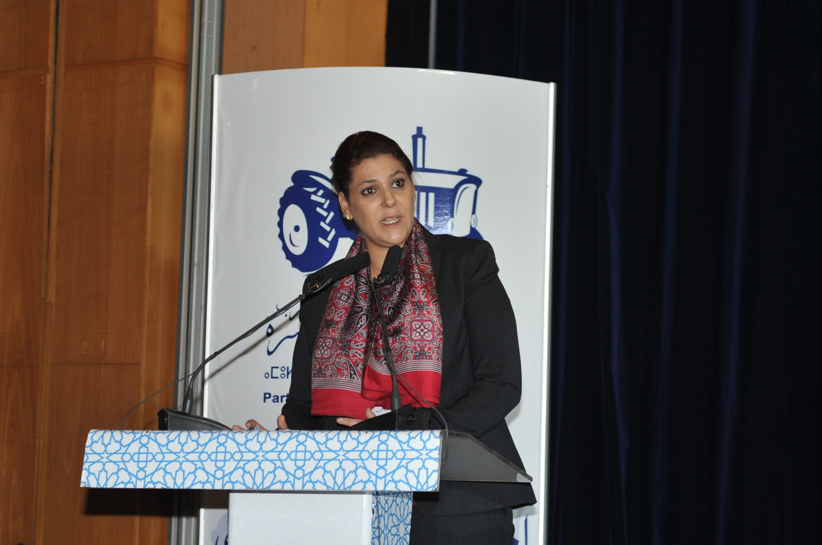 Fatima Zahra El Mansouri portevoix de la jeunesse du PAM Le1